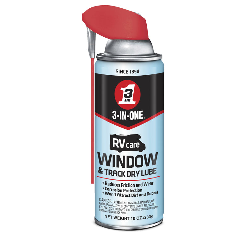 3-IN-ONE - 3-IN-ONE Smart Straw Window and Track Dry Lubricant 10 oz