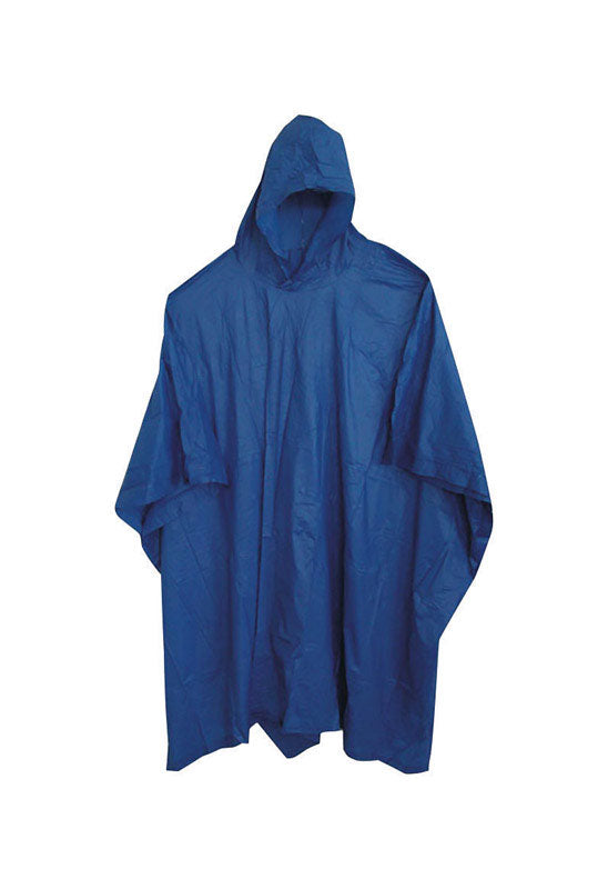 BOSS - Boss Blue Vinyl Rain Poncho One Size Fits All