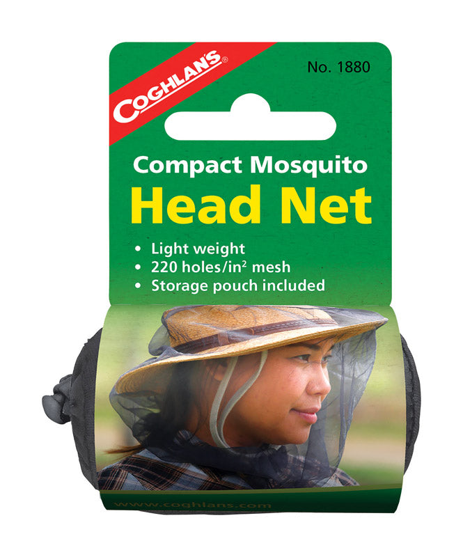 COGHLAN'S - Coghlan's Black Mosquito Head Net 43.3 in. H X 19.7 in. W X 7.9 in. L 1 pk