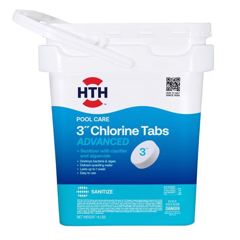 HTH - HTH Tablet Chlorinating Chemicals 15 lb