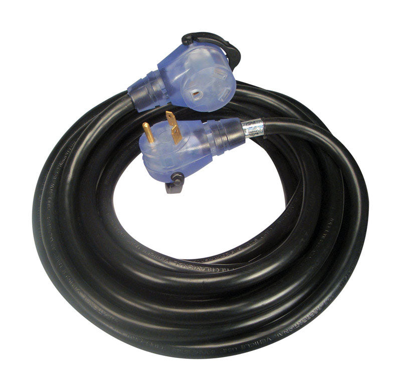 US HARDWARE - US Hardware 25 ft. 30 amps RV Extension Cord 1 pk