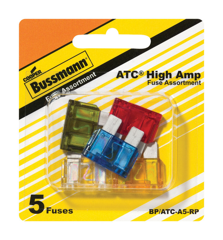 BUSS - Bussmann ATC Assorted Fuse Assortment 5 pk - Case of 5