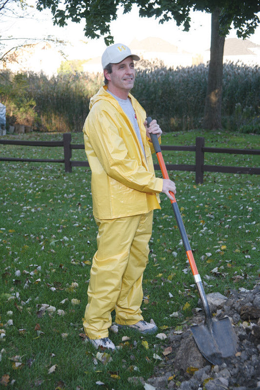 BOULDER CREEK - Boulder Creek Yellow Vinyl Rain Suit Large