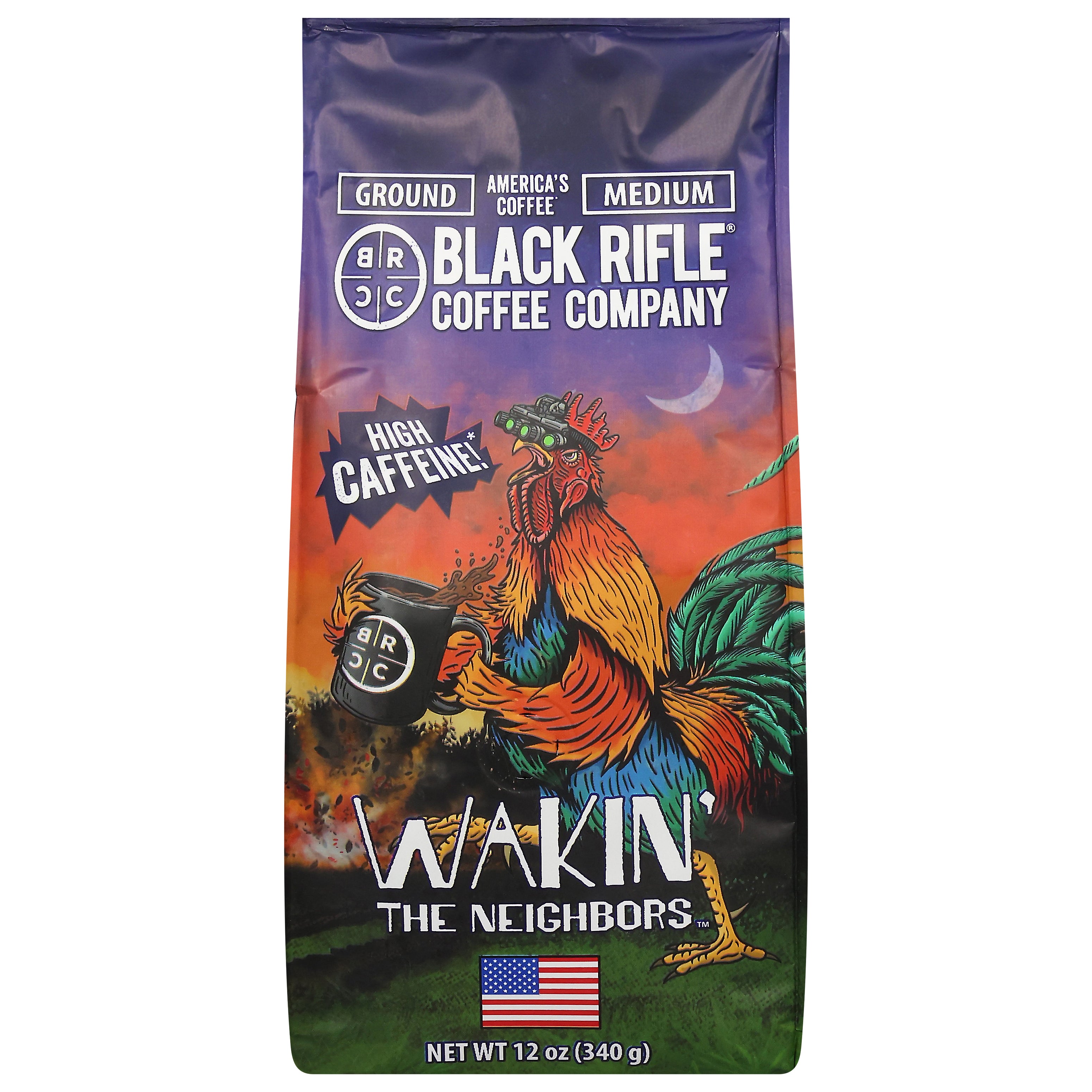 Black Rifle Coffee Company Ground Medium Coffee 12 oz - Case of 6