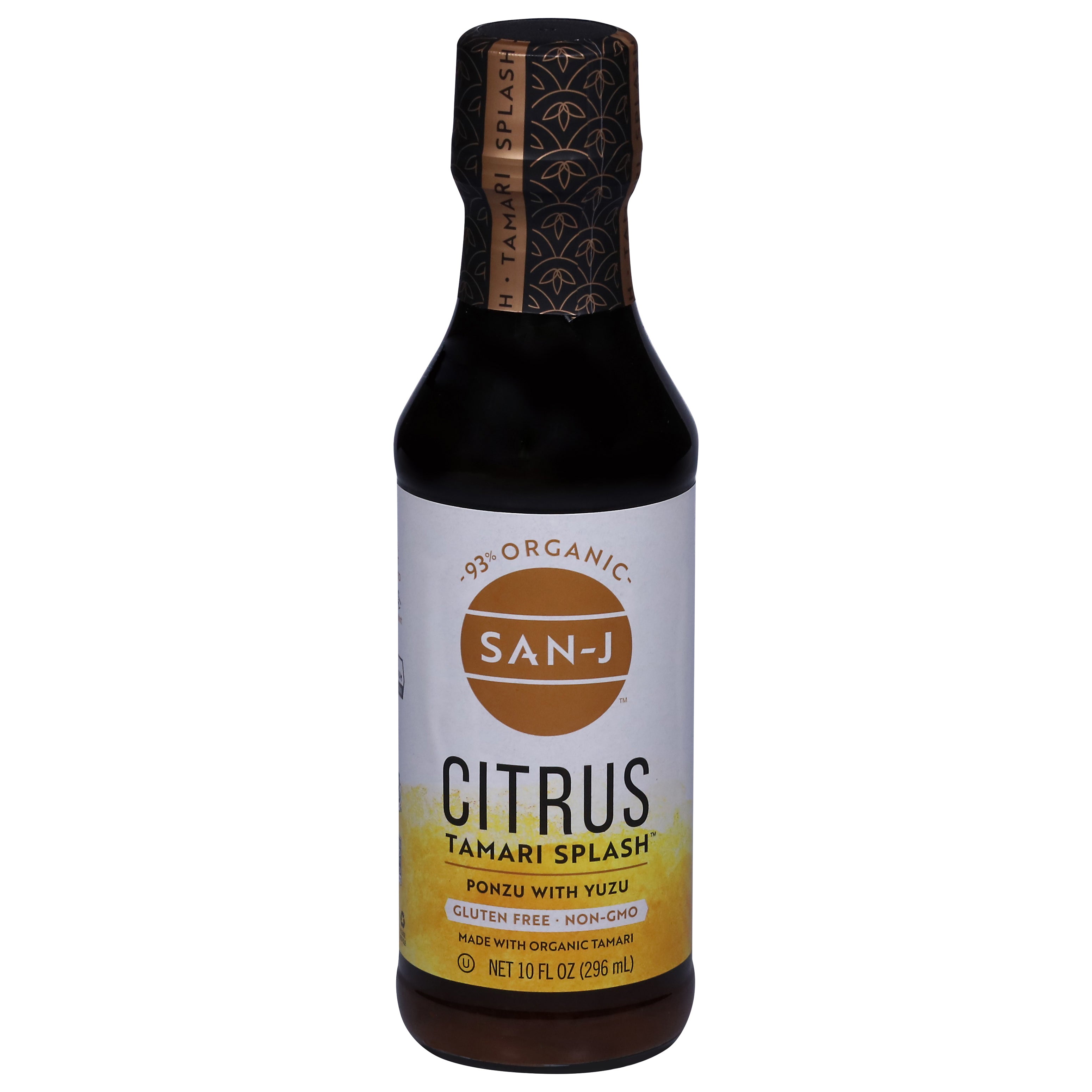 San-J 93% Organic Citrus Tamari Splash 10 fl oz - Case of 6