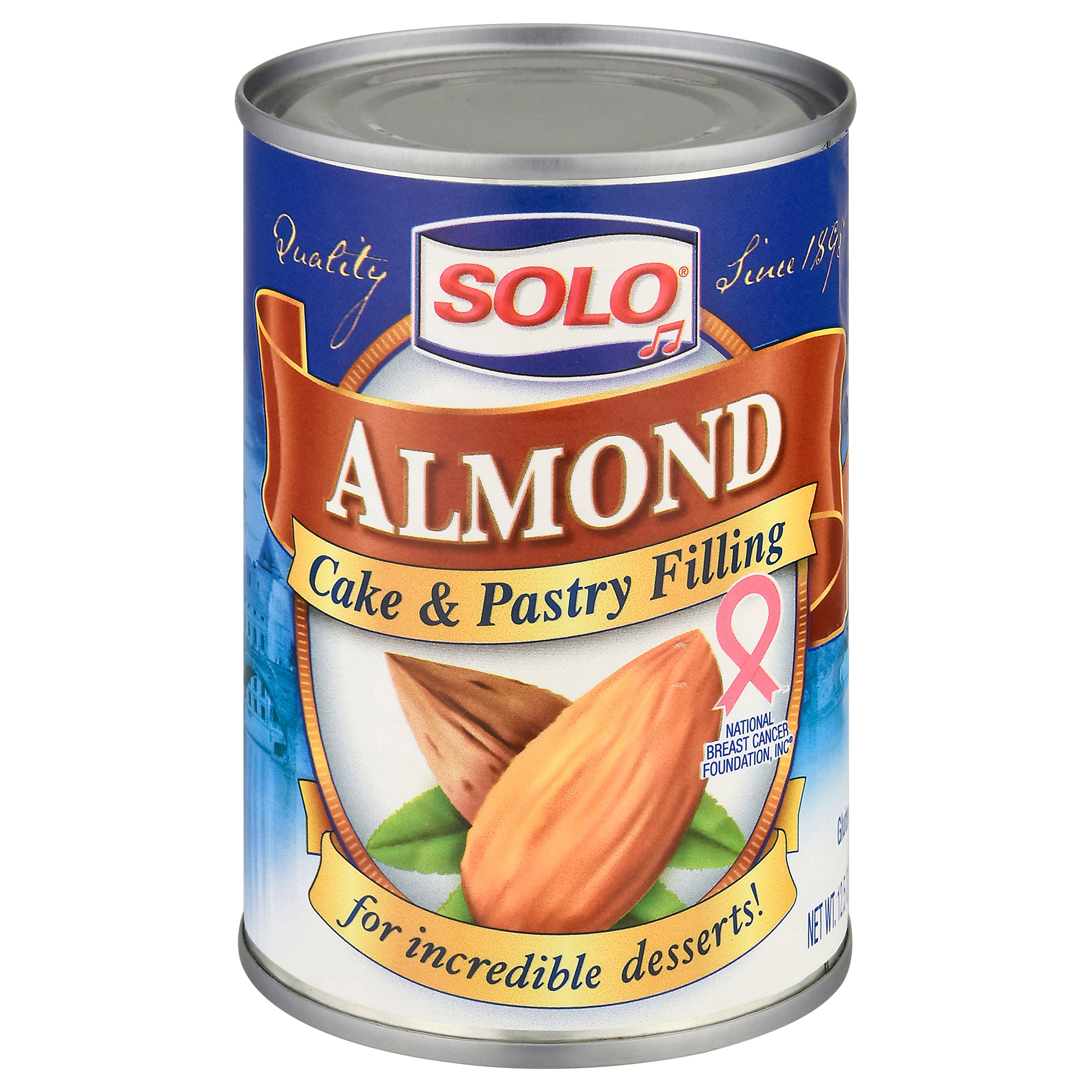 Solo Almond Cake & Pastry Filling 12.5 oz - Case of 6