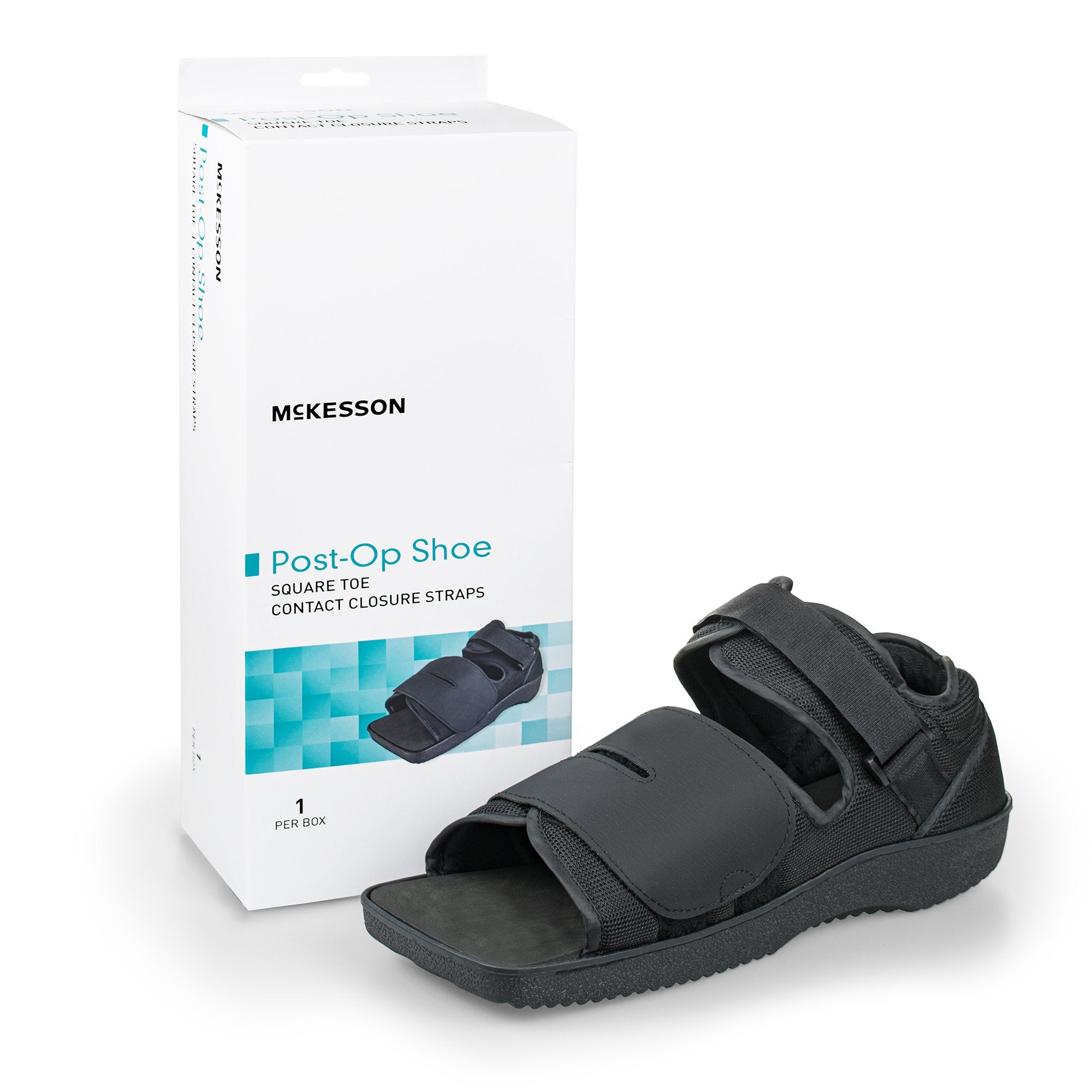 McKesson Brand - Post-Op Shoe McKesson Large Unisex Black [1/EA]