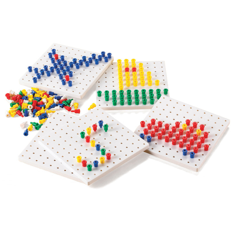 EDXEDUCATION - Pegs & Pegboards Set