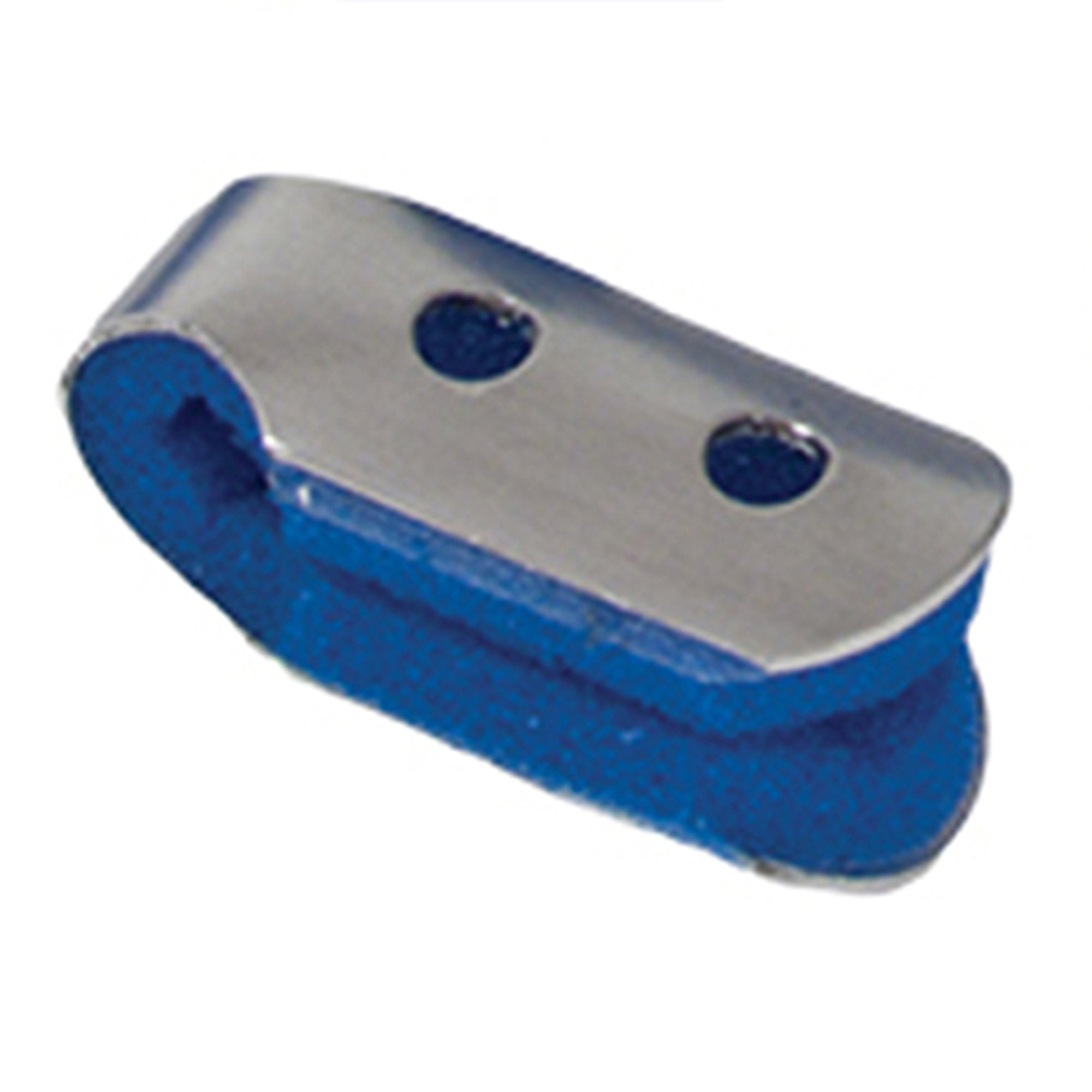 Bird & Cronin - Finger Cot Splint Pull-On Left or Right Hand Blue / Silver [12/PK]