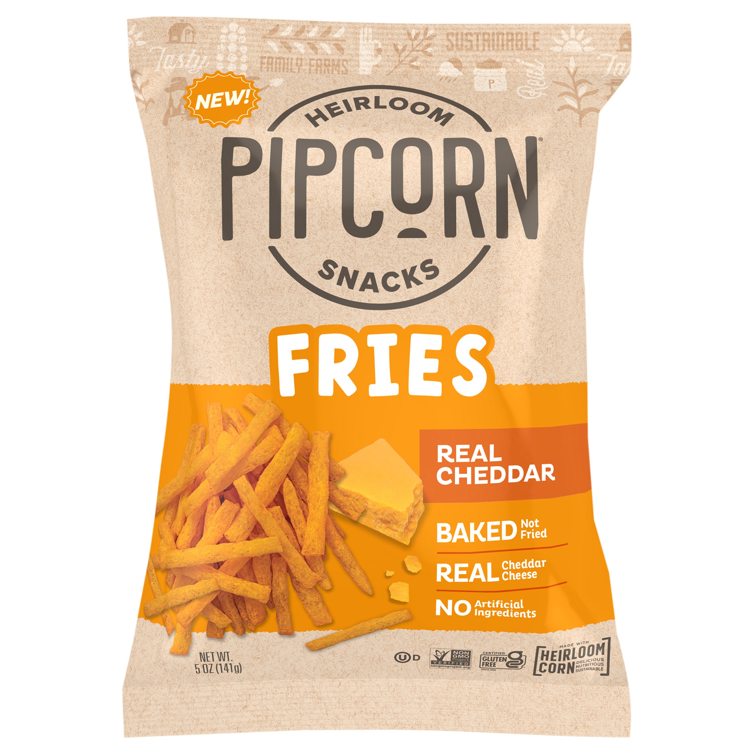 Cheddar Fries 5 oz - Case of 12