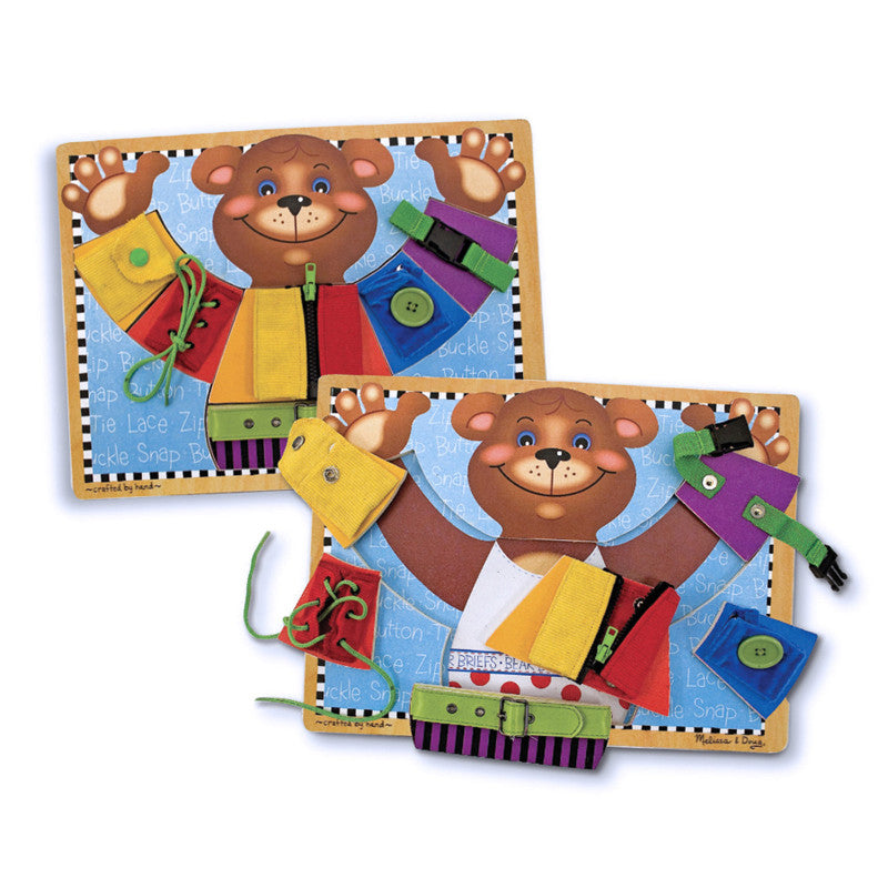 MELISSA & DOUG - Basic Skills Wooden Learning Board