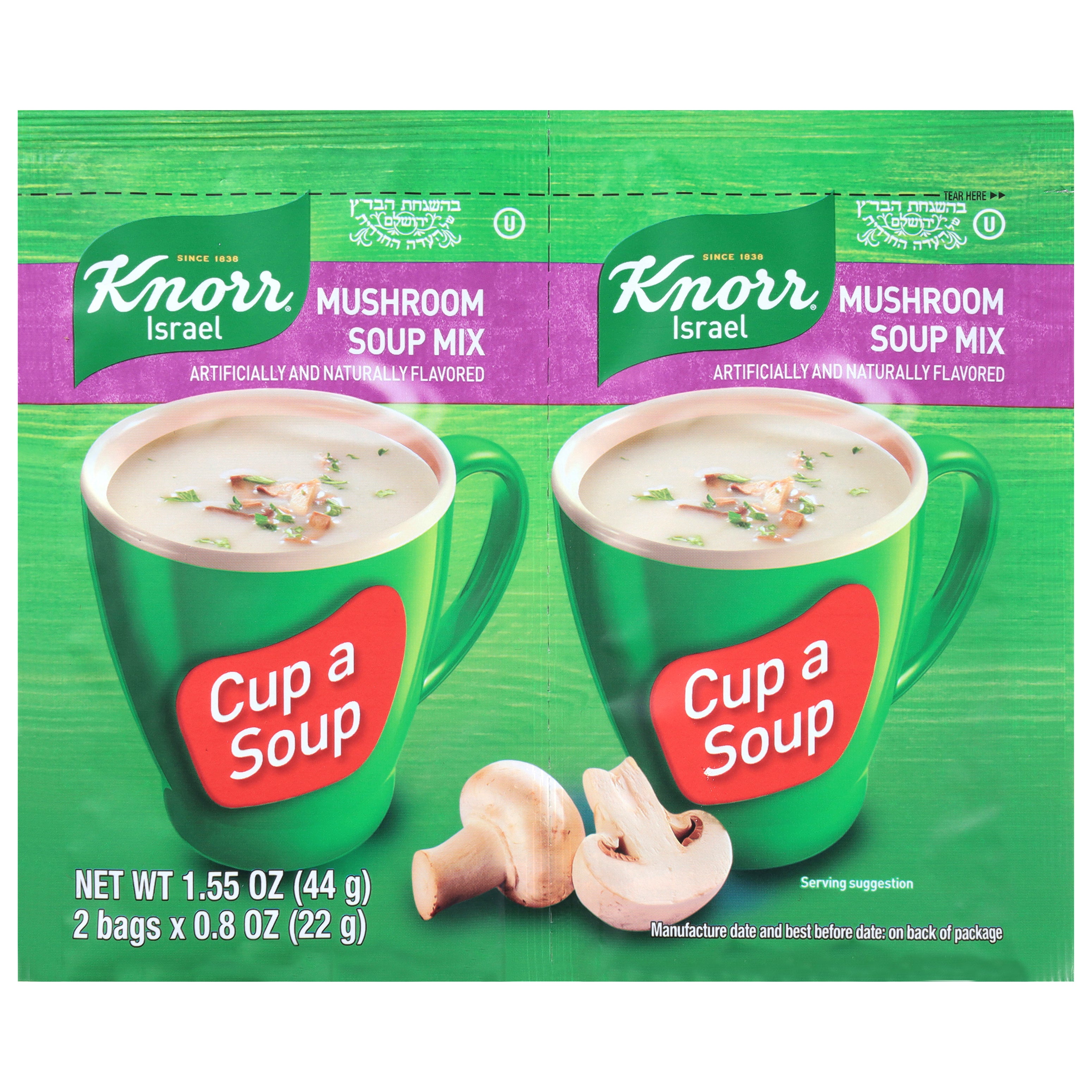 Knorr Mushroom Soup Mix 2 - 0.8 oz Packs - Case of 24