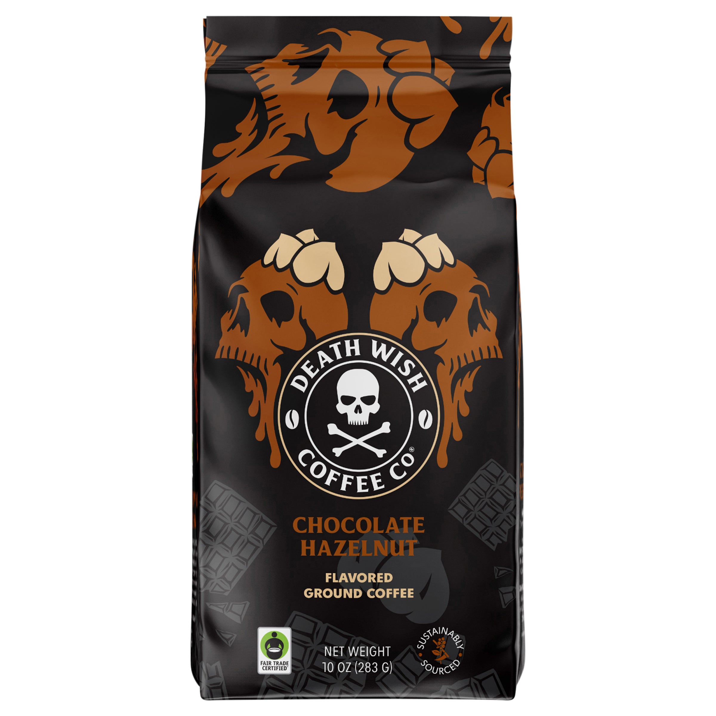 Chocolate Hazelnut 10 oz Ground - Case of 6