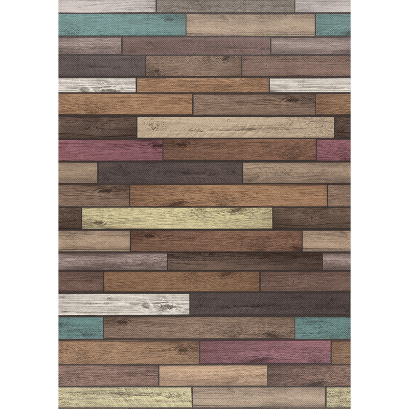 TEACHER CREATED RESOURCES - Better Than Paper® Bulletin Board Roll, 4' x 12', Reclaimed Wood Design, 4 Rolls