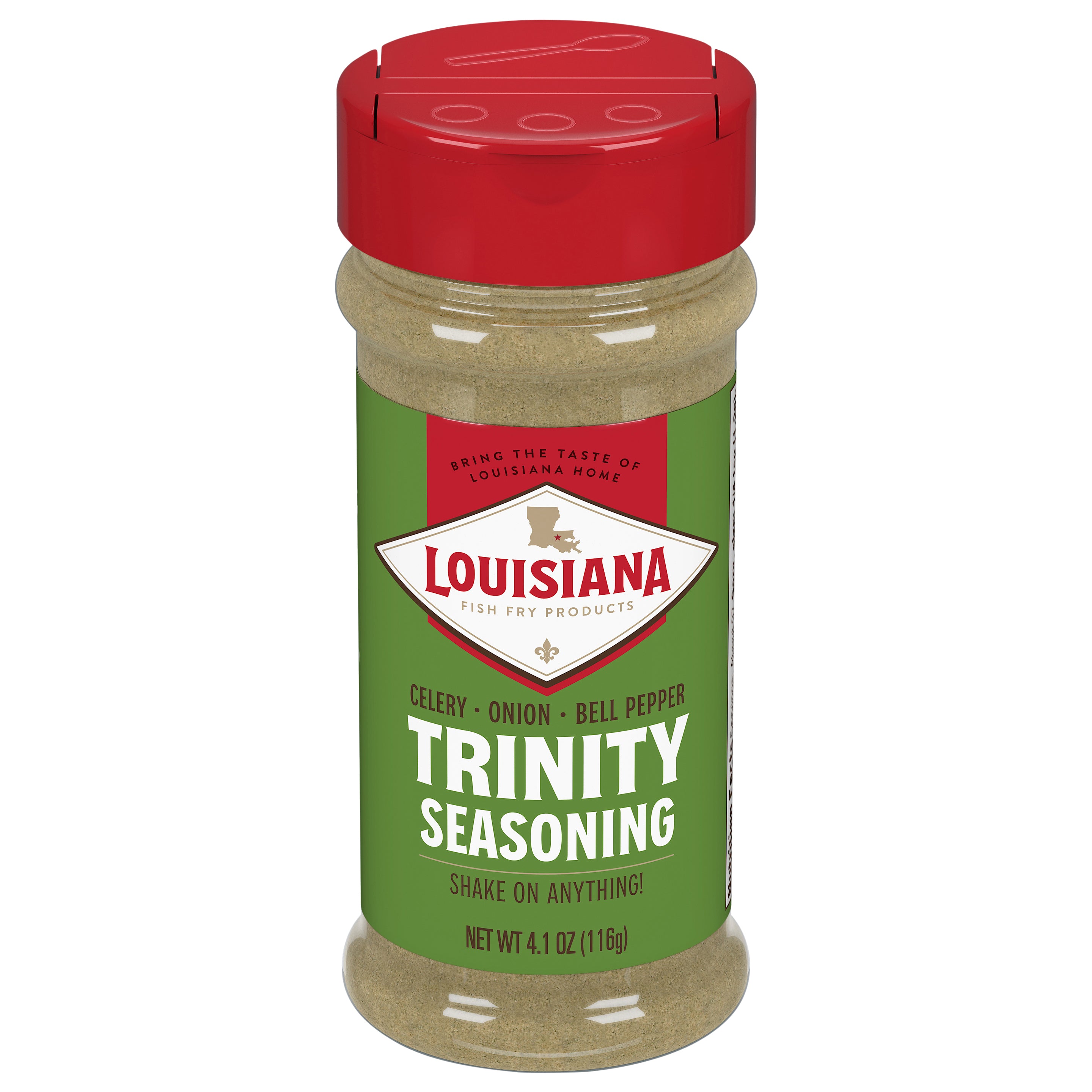 Louisiana Fish Fry Products Celery/Onion/Bell Pepper Trinity Seasoning 4.1 oz - Case of 12