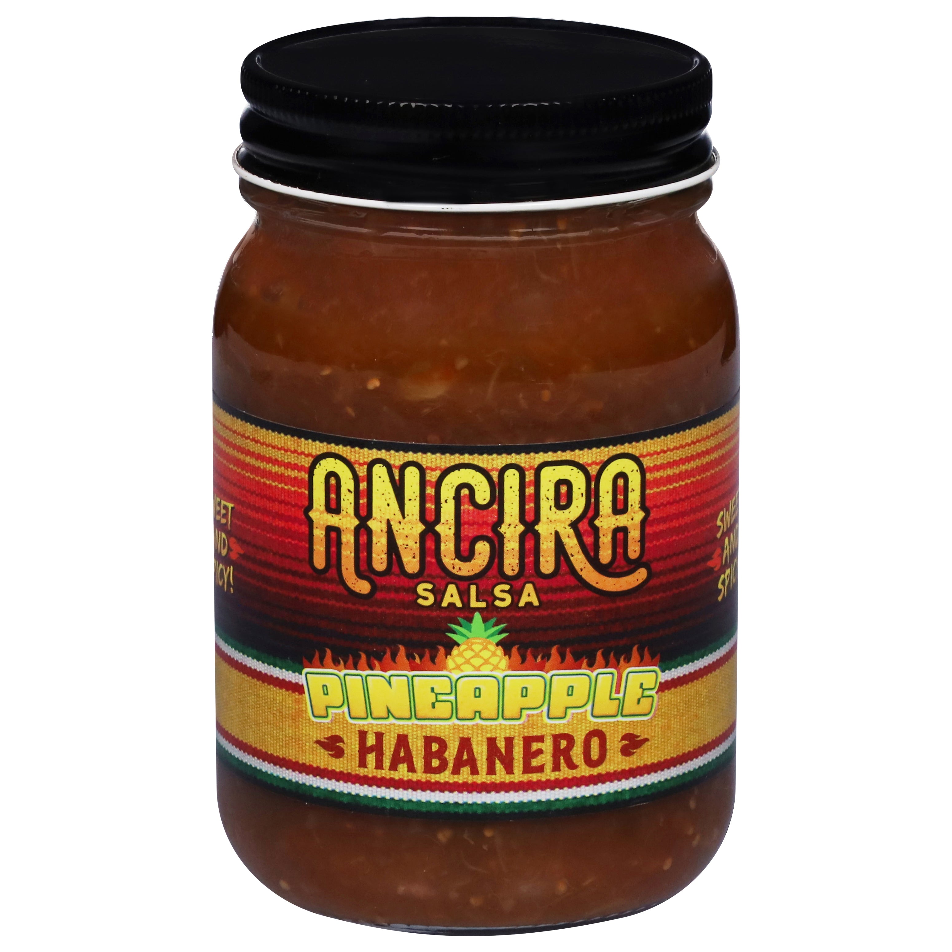Ancira Pineapple Habanero Salsa 16 oz - Case of 12