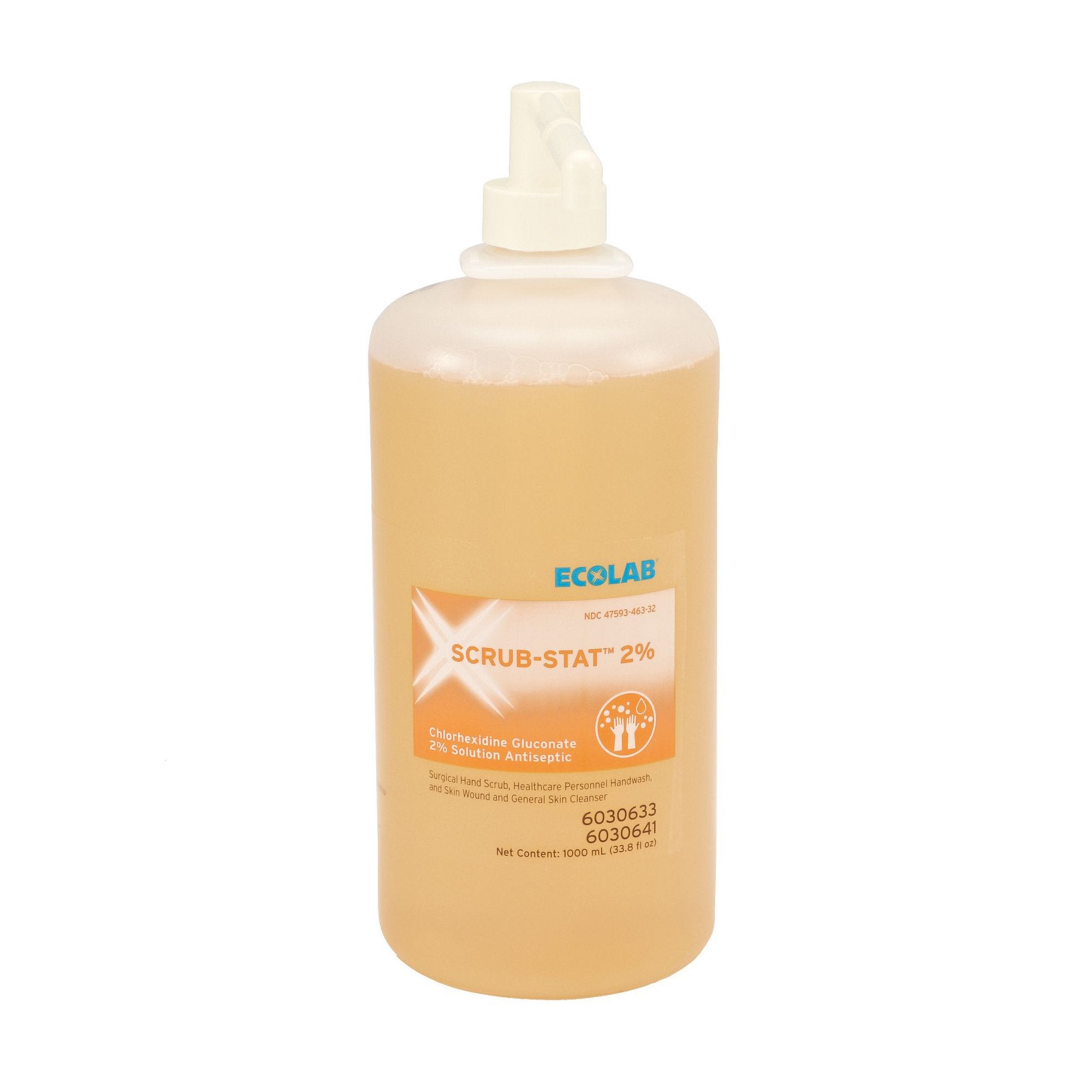 Ecolab - Surgical Scrub Solution Scrub-Stat™ 2% 1,000 mL Bottle 2% Strength CHG (Chlorhexidine Gluconate) NonSterile [1/EA]