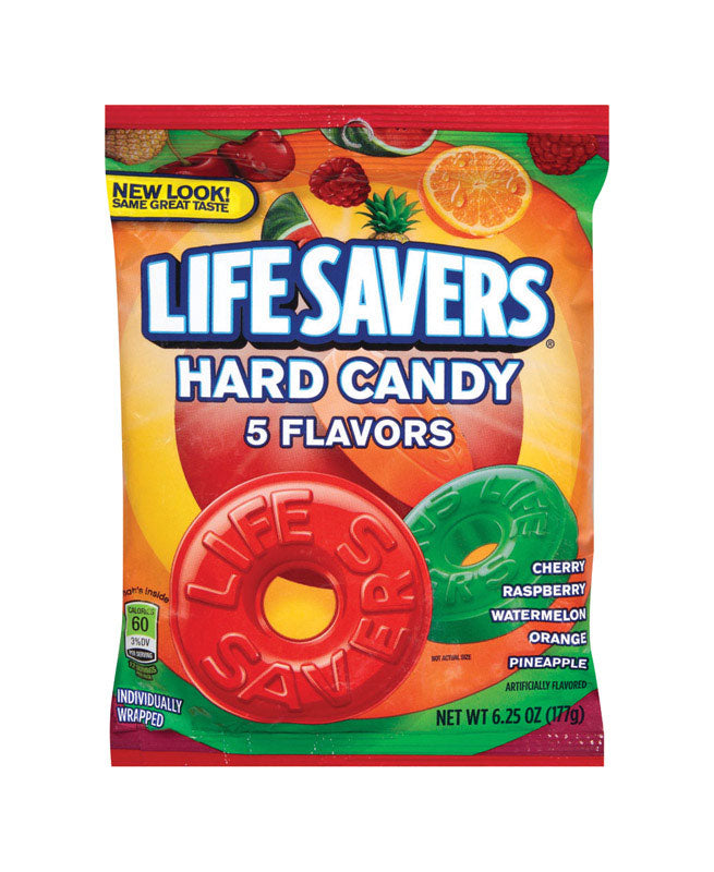 LIFE SAVERS - Life Savers Assorted Hard Candy 6.25 oz - Case of 12