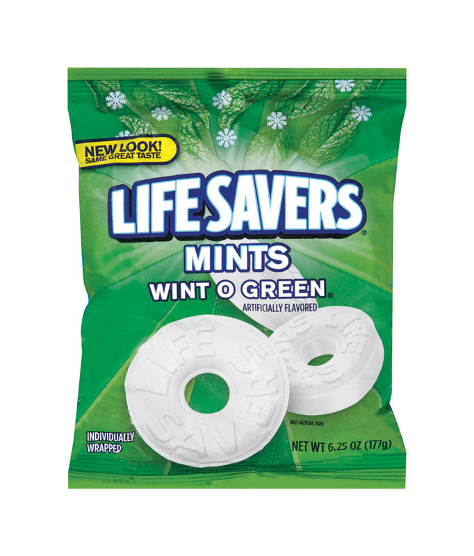 LIFE SAVERS - Life Savers Wint O Green Mints 6.25 oz - Case of 12