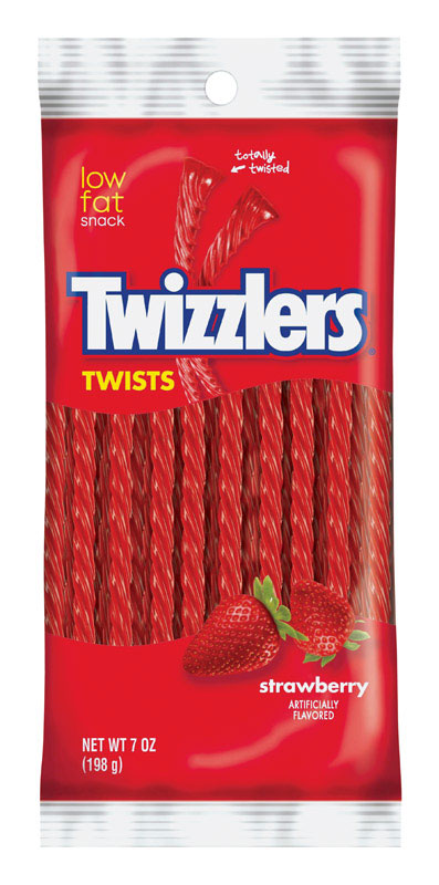 TWIZZLERS - Twizzlers Twists Strawberry Candy 7 oz - Case of 12
