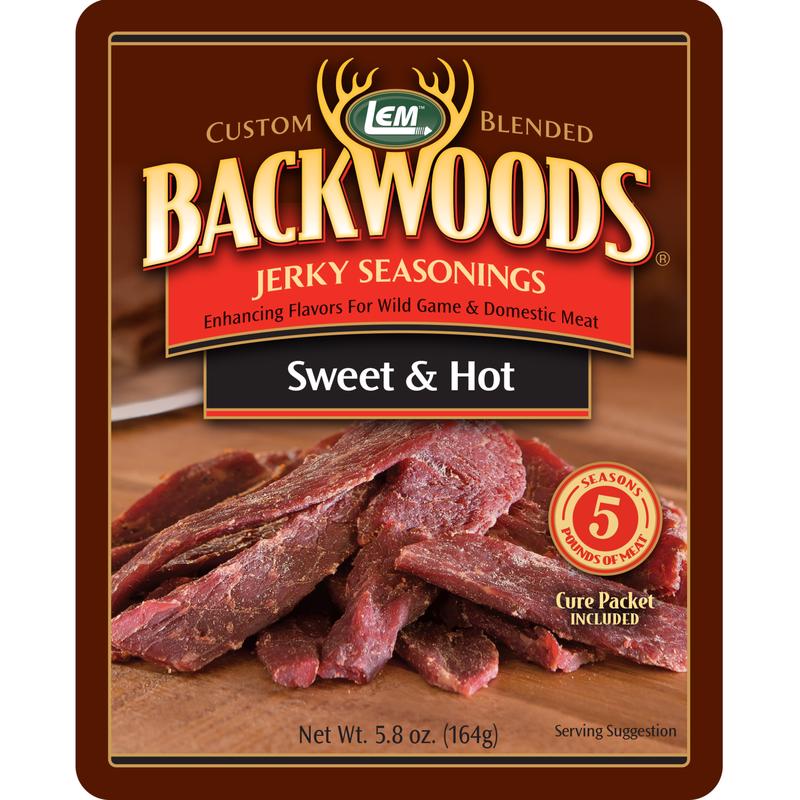 LEM - LEM Backwoods Sweet and Hot Jerky Seasoning 5.8 oz Boxed - Case of 6