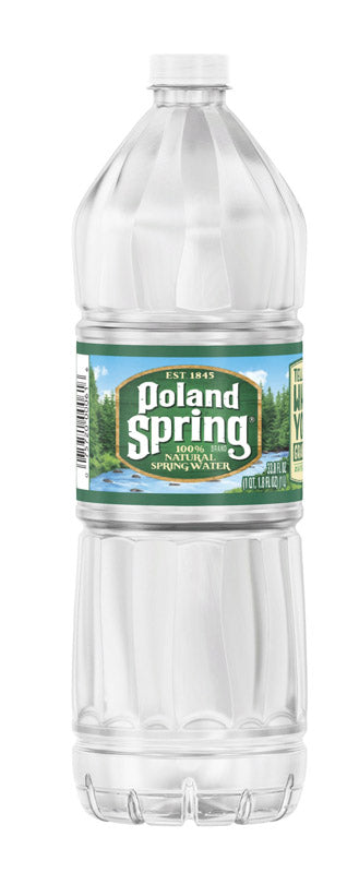 NESTLE WATERS - Nestle Waters Poland Spring Spring Water 1 L 1 pk - Case of 15
