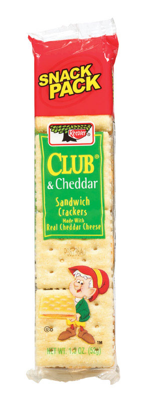 KEEBLER - Keebler Club and Cheddar Crackers 1.8 oz Pouch - Case of 12