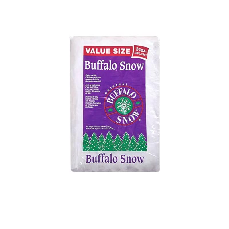 BUFFALO - Buffalo Snow Fluff Artificial Snow Polyester 1 pk - Case of 12