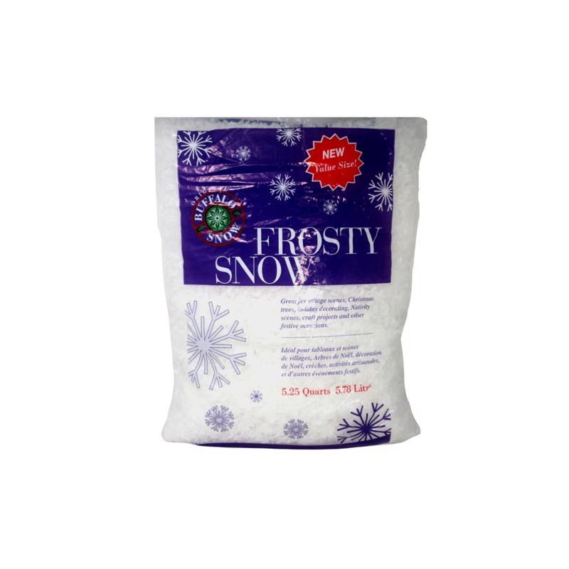 BUFFALO - Buffalo Frosty Snowflakes Artificial Snow Polyethylene 1 pk - Case of 12