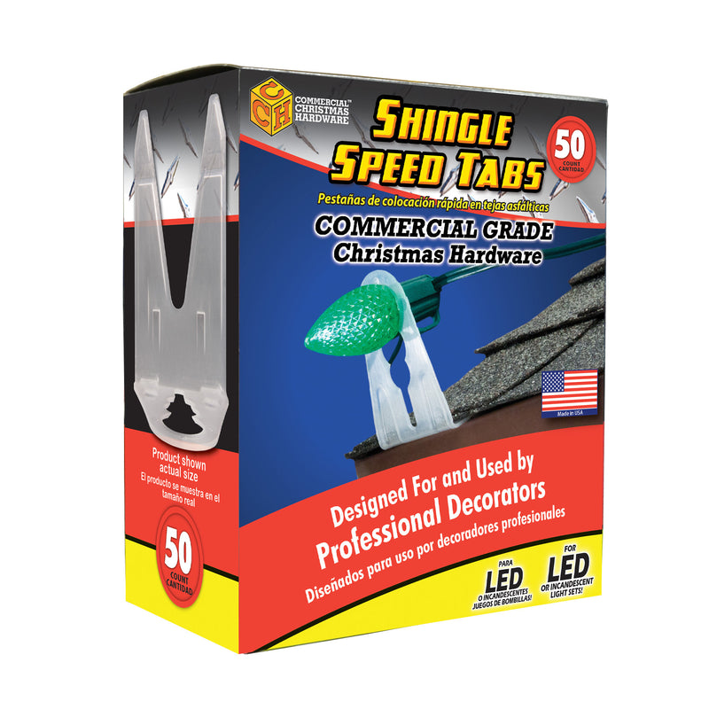 ADAMS - Adams 3 in. Shingle Speed Tab 50 pk