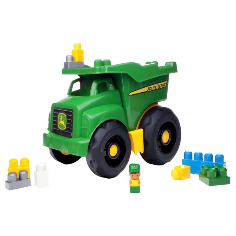 MATTEL - Mattel John Deere Dump Truck Plastic Multicolored 25 pc