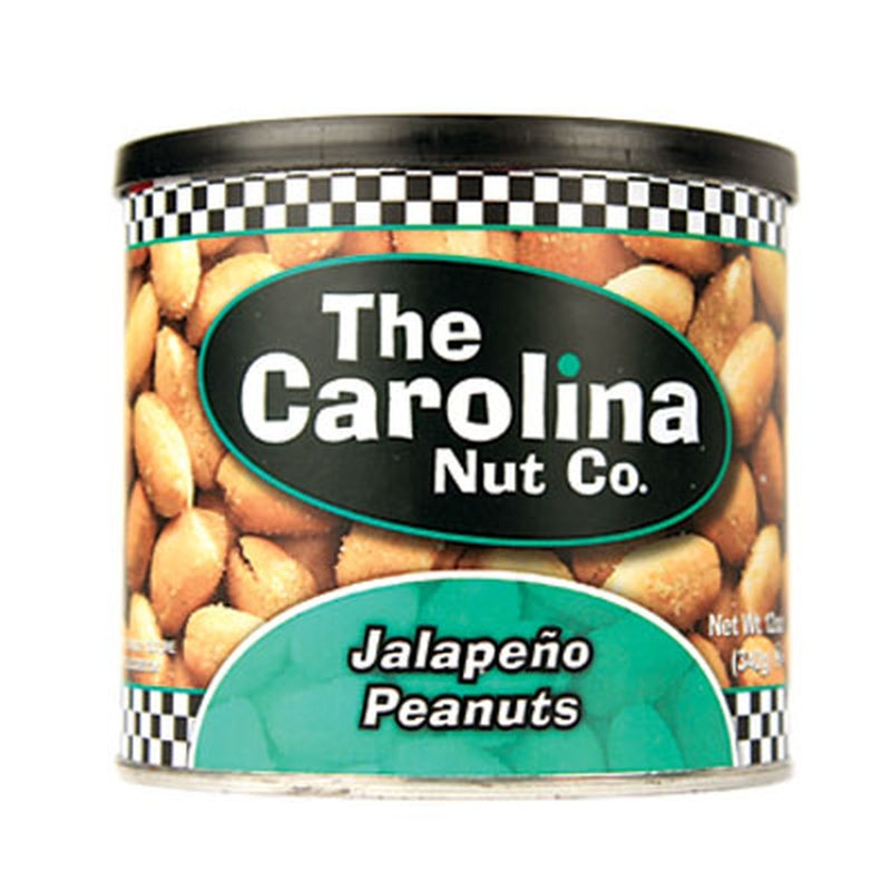 THE CAROLINA NUT COMPANY - The Carolina Nut Company Jalapeno Peanuts 12 oz Can