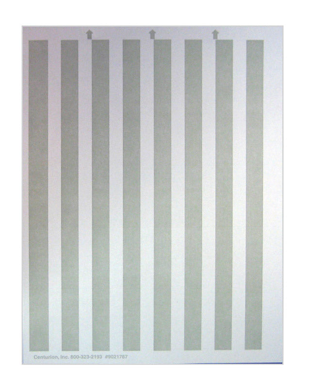 CENTURION, INC. - Adhesive Backed Gray Bin Tag Labels [9021767]