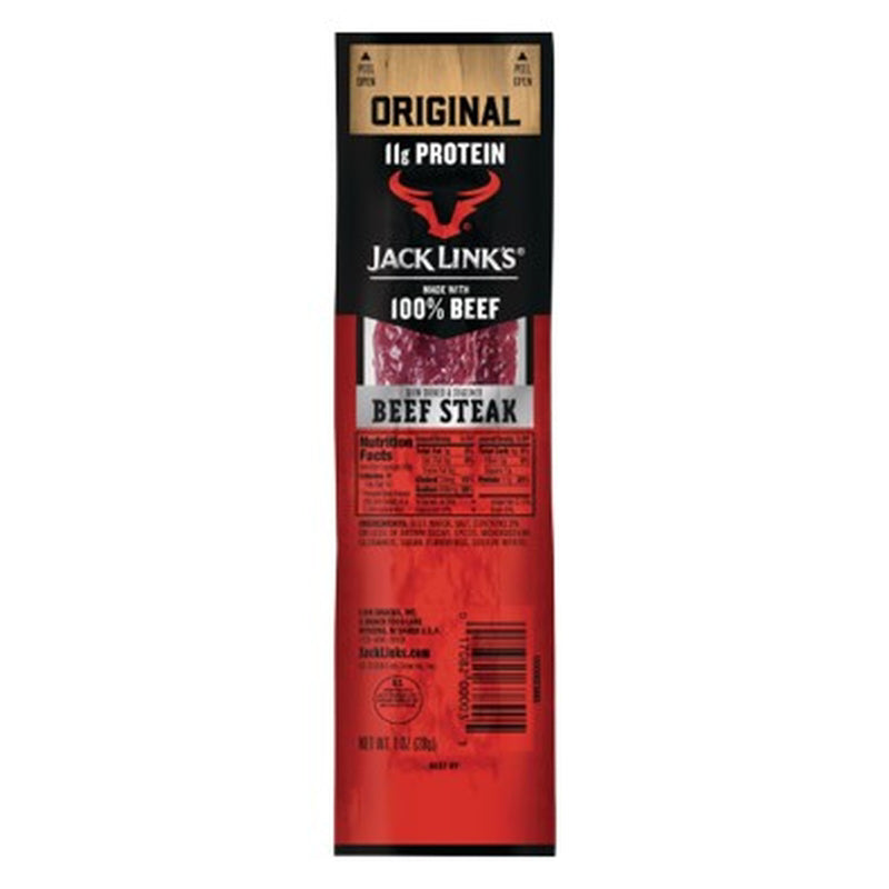 JACK LINK'S - Jack Link's Original Beef Steak 1 oz Packet - Case of 12