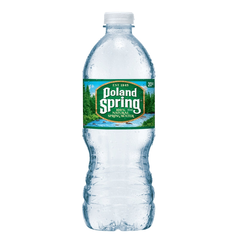NESTLE WATERS - Nestle Waters Poland Springs Spring Water 20 oz 1 pk - Case of 24