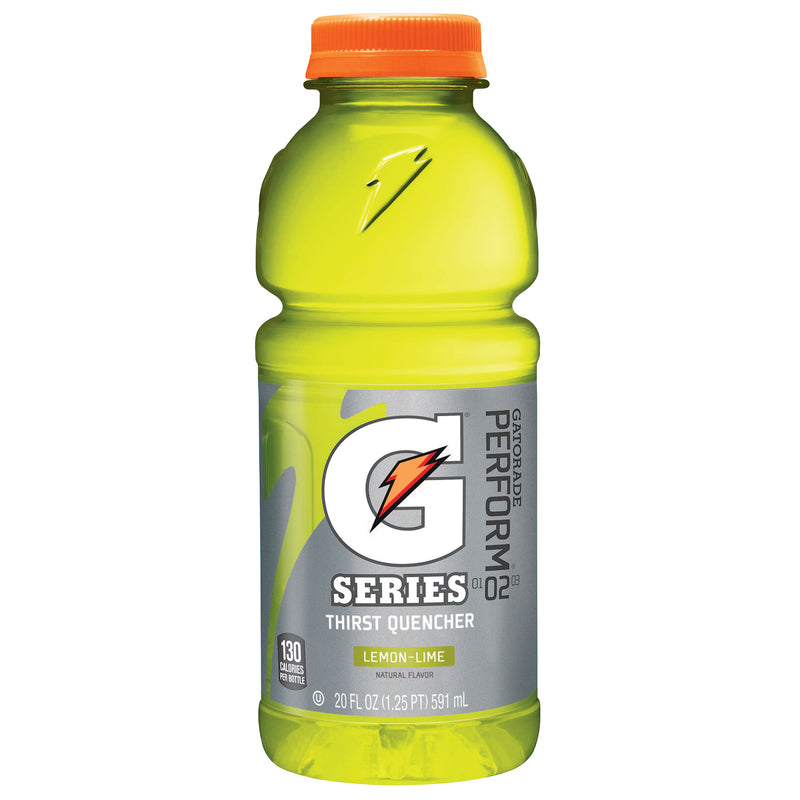 GATORADE - Gatorade G Series Lemon-Lime Beverage 20 oz 1 pk - Case of 24