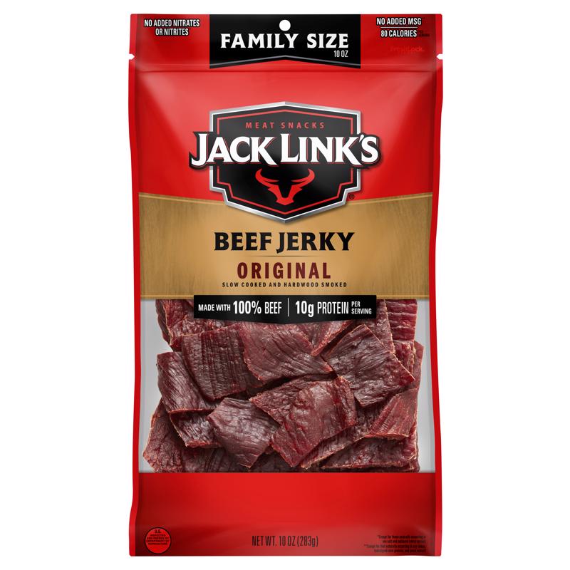 JACK LINK'S - Jack Link's Original Beef Jerky 10 oz Bagged