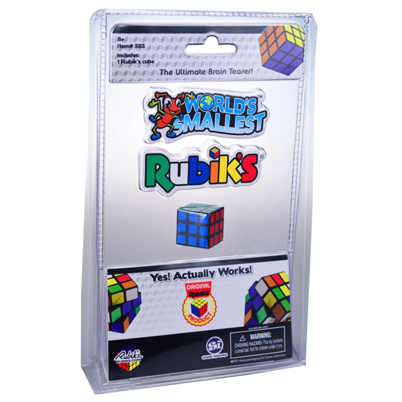 SUPER IMPULSE - Super Impulse Worlds Smallest Rubiks Cube Plastic Multicolored