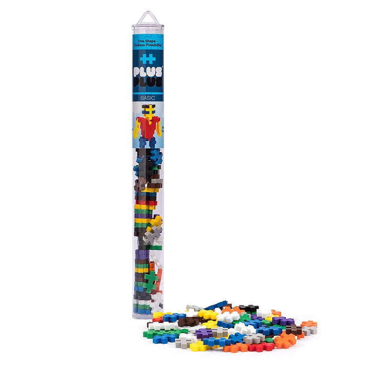 PLUS-PLUS - Plus-Plus Basic Mix Building Toy Plastic Multicolored 70 pc