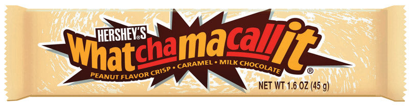 HERSHEY'S - Hershey's Whatchamacallit Peanut, Caramel, Milk Chocolate Candy Bar 1.6 oz - Case of 36