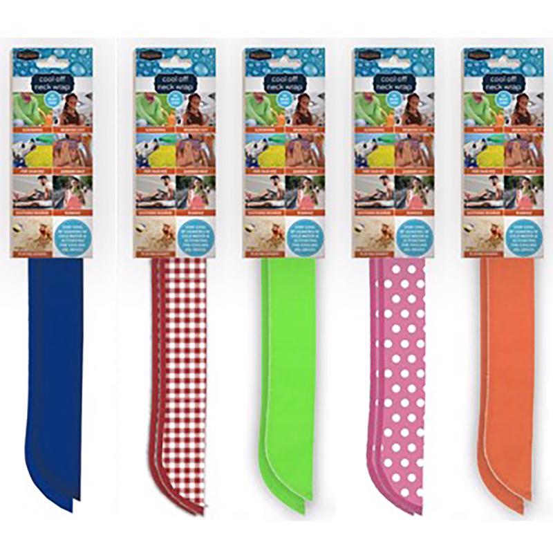 MERIDIAN POINT - Meridian Point Originals Assorted Arctic Tie Cooling Neck Wrap 1 pk - Case of 24