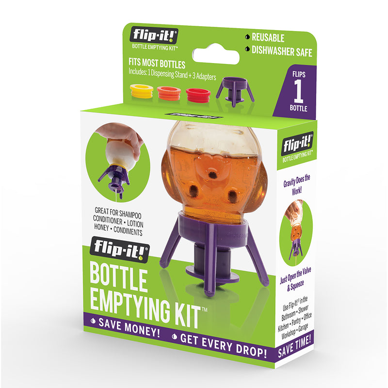 FLIP-IT! - Flip-it! Purple Polypropylene Bottle Emptying Kit