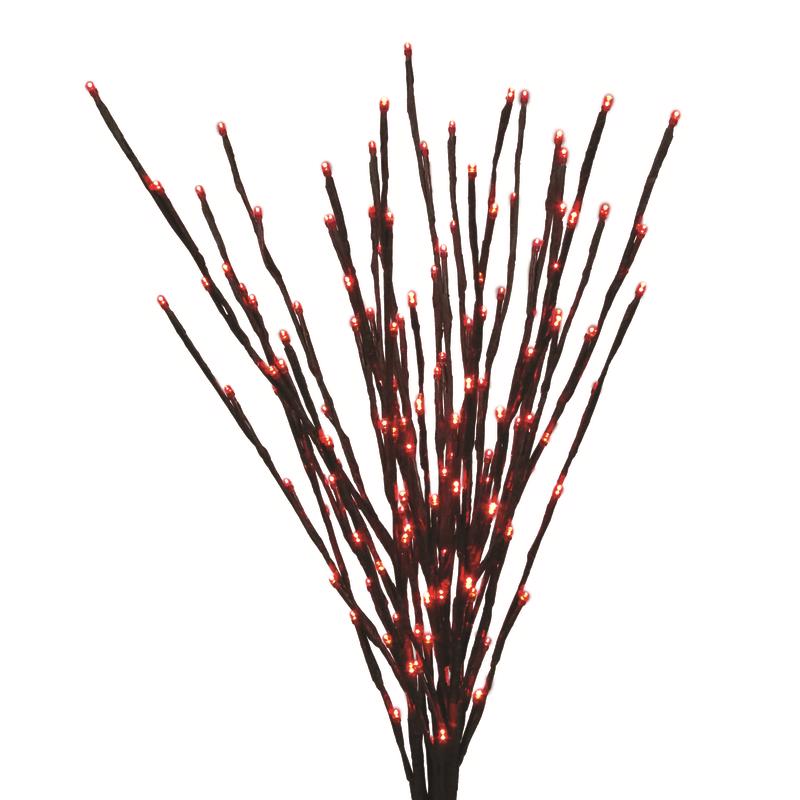 CELEBRATIONS - Celebrations Platinum LED Red Light Burst 32 in. Yard Decor