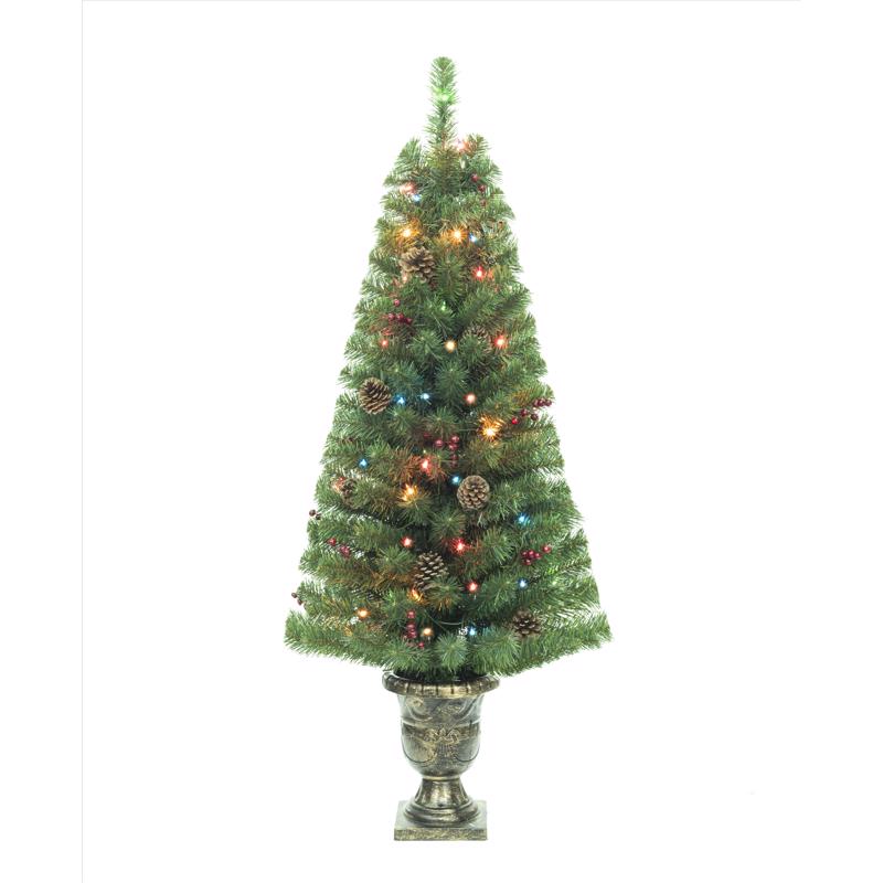 CELEBRATIONS - Celebrations Home 4 ft. Pencil Incandescent 35 lights Northern Pine Entrance Tree [J40-135-35LM]