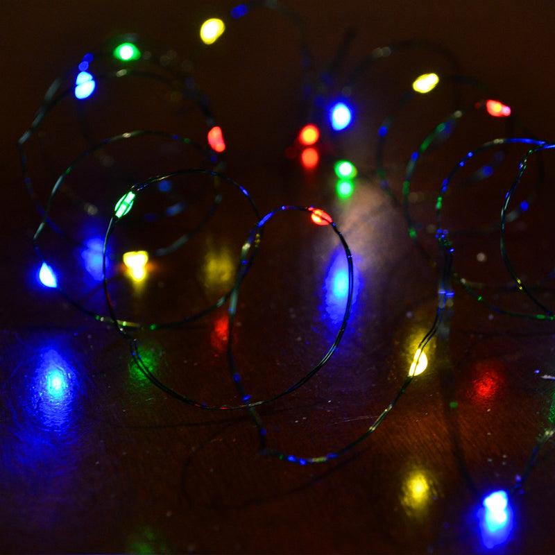 CELEBRATIONS - Celebrations LED Micro/5mm Multicolored 100 ct String Christmas Lights 33.33 ft. - Case of 12