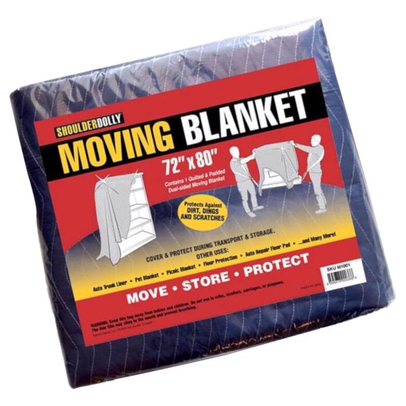 SHOULDERDOLLY - ShoulderDolly 72 in. W X 80 in. L Movers Blanket