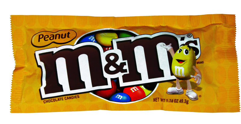 M&M'S - M&M's Peanut Chocolate Candies 1.74 oz - Case of 48