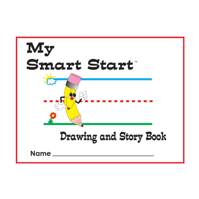 TEACHER CREATED RESOURCES - Smart Start Handwriting Series, Journals, Grades K-1, Landscape, Pack of 6
