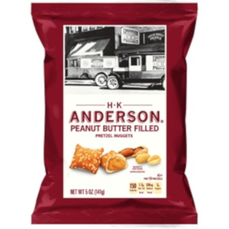 H-K ANDERSON - H-K Anderson Peanut Butter Pretzels 5 oz Bagged - Case of 12