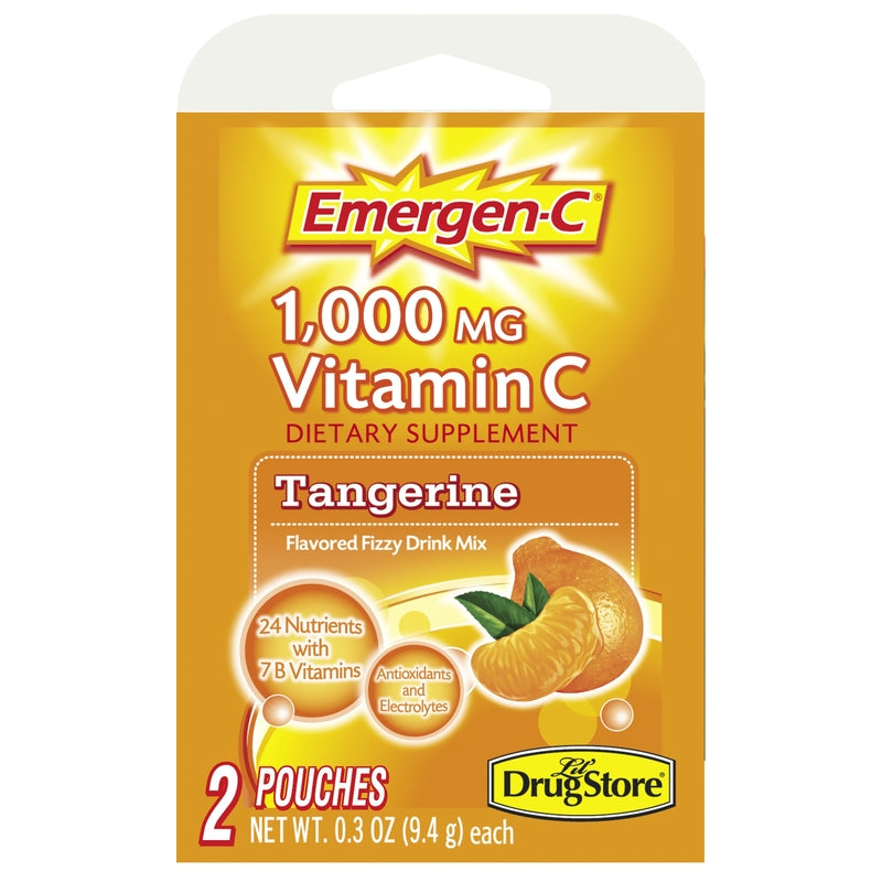 EMERGEN-C - Emergen-C Orange Dietary Supplement 0.3 oz - Case of 6